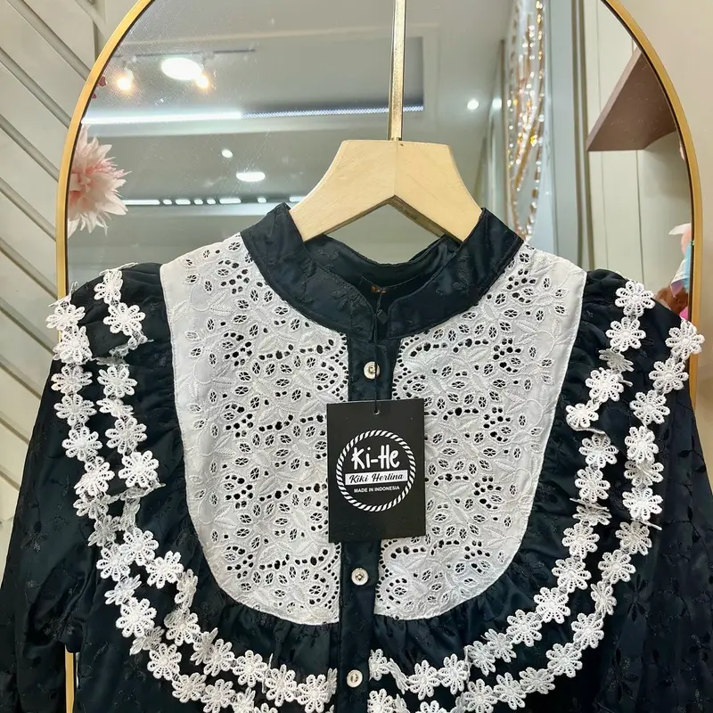 Gamis Wanita Dewasa Kihe D03 Motif Elegan 4