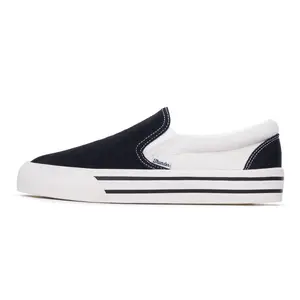 Sepatu Thunderbear - Slip On Voltaire White DX canvas flat kasual Shoes Pria Sneakers