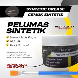 (PROMO HARI INI)Gemuk Sintetis Bening Pelumas Mobil/Alat rumah Tangga 100gr ORI
