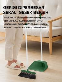 Gambar 【BISA COD】Pel Magic Microfiber Serut BCT3903 + BONBOX Cleaning Tools Sapu 2in1 Alat Pembersih Lantai Set Sapu Pengki Green Hijau Dilengkapi Gerigi Penyaring Rambut Sapu Kombinasi Pengki Sapu BCT3305 - BCT3903+BCT3305 dari Bonbox Indonesia Kab. Tangerang 3 Tokopedia
