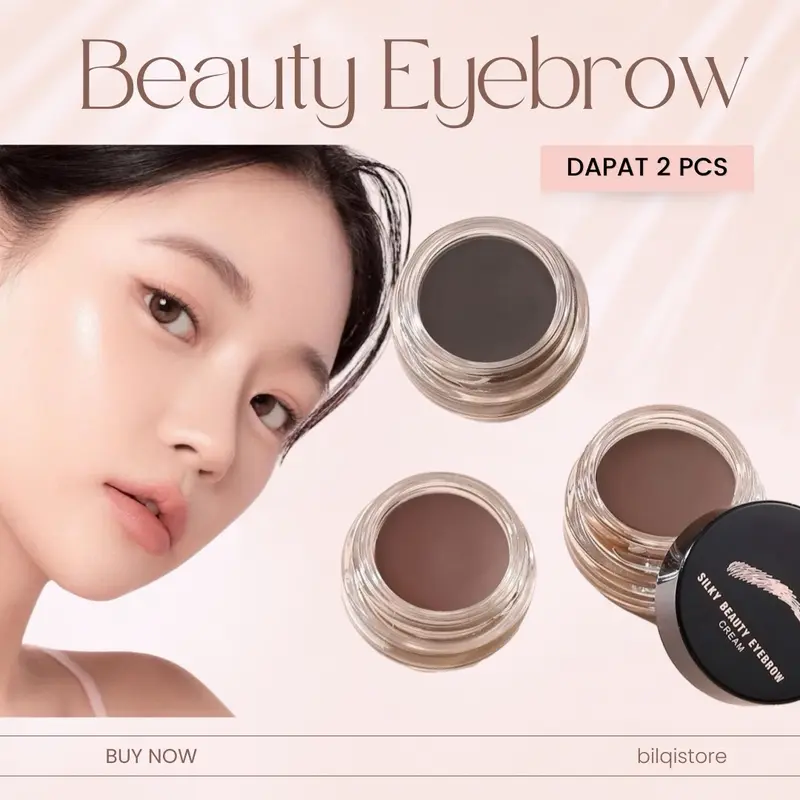 2PCS  EYEBROW CREAM WATERPROOF & LONG LASTING 1