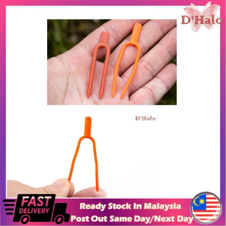 Product Introduction of 【GT10】10pcs Plant Fastening Plastic Clip Strawberry Watermelon Vines Fixed Gardening Tools 24
