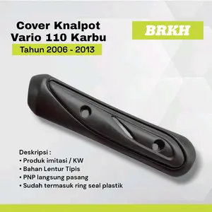 Pelindung Knalpot Vario 110 Karbu 2006 - 2013 Cover Tameng Tutup Knalpot Motor