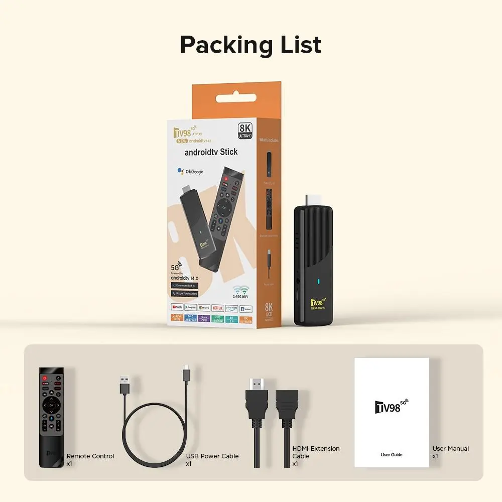 TV 98Suara Bluetooth（2GB+16GB）