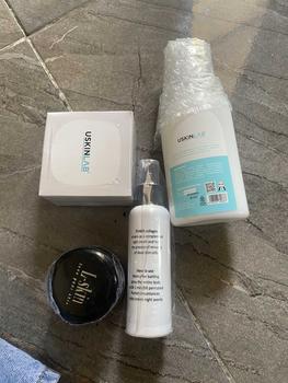 Product Review of Lskin | L skin | lskin Paket Badan x Uskinlab |  Lskin Paket Body care Whitening Uskinlab Aman Halal BPOM from u**6 0