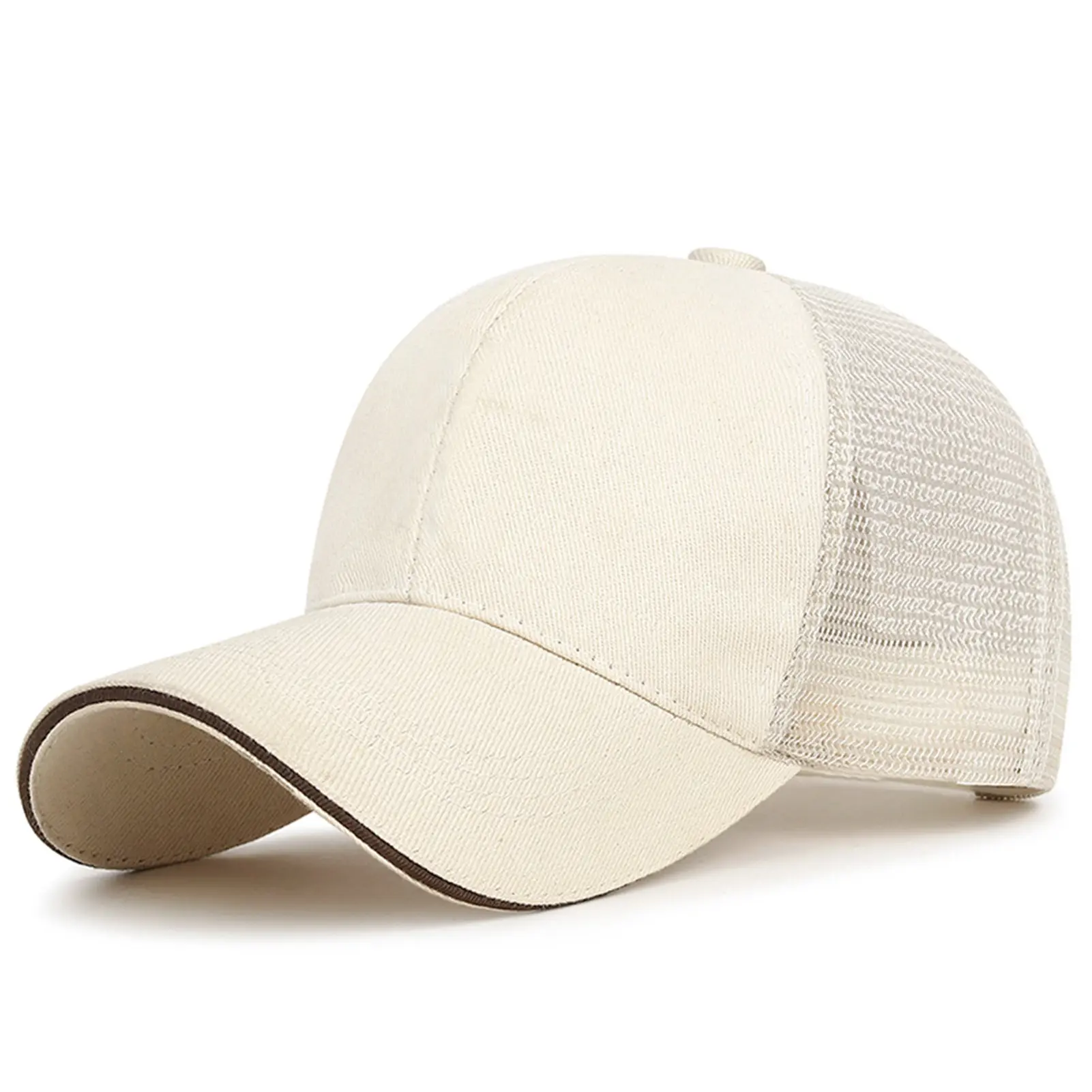 Summer Fashion Baseball Cap Women Baseball Hat Breathable Men Women Summer Mesh Cap Baseball Caps Hats Hip Hop Fitted Cap