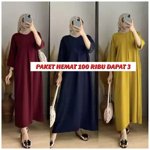 PAKET DASTER 100 RIBU DAPAT 3 , DASTER LENGAN 3/4 CRINCEL AIRFLOW