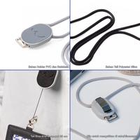 Gambar Wallts Knot Tali ID Card Gantungan Lanyard Name Tag Yoyo Mudah Ditarik Klip - Grey dari Wallts Kota Bandung 4 Tokopedia