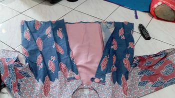 Product Review of Blouse Mega Mendung - Baju Batik Wanita Kerja Blouse Motif Mega Mendung Warna soft from p**e 0