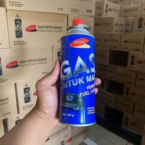 Portable Gas Merek Zone 250 GR Original & Bukan isi ulang Mudah Dibawa Camping & Mempermudah Masak