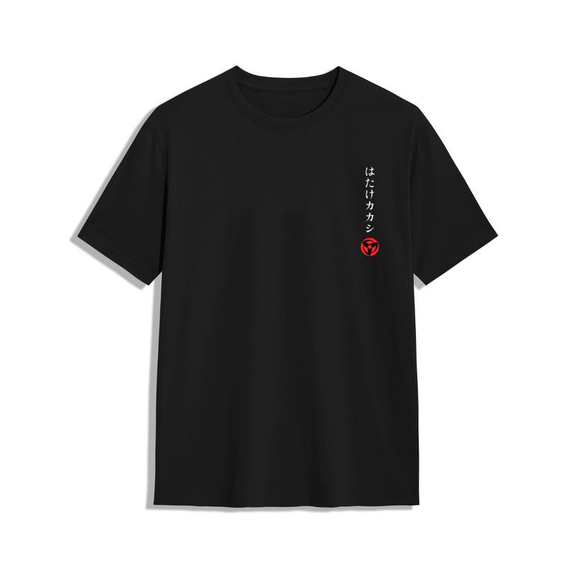 Tshirt Distro pria Motip Font Jepang Naruto - Baju Kaos Pria Wanita - Catton Combad 30s 1