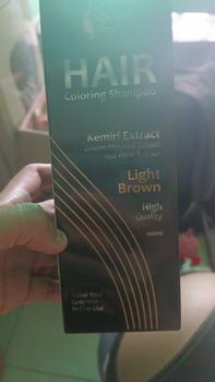 Product Review of (Promo Spesial) Aestika Dark Brown Hair Coloring Shampoo  - Pewarna Rambut Beruban Extract from N**t 0