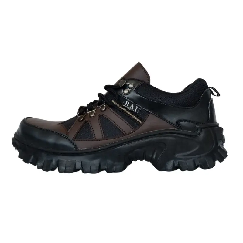 Sepatu Safety Ujung Besi Pria Kerja Proyek Boots Shoes Original 4