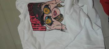 Product Review of Tshirt Kaos Heart Break Girl Atasan Baju Cewek Motif Wanita Katun from F**6 0