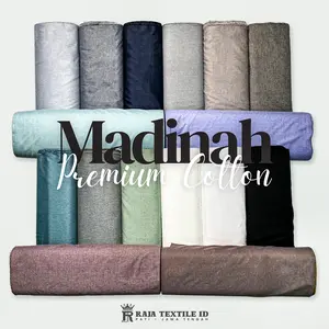 Kain Katun Madinah Fodu Premium Bahan Madina Medina Cotton
