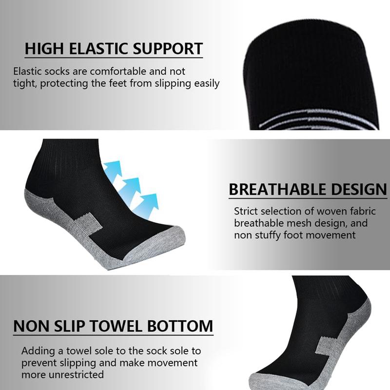Product Introduction of Non-slip Sports socks Knee-high Soccer Socks Long Stocking Breathable Stripe Jogging Cycling Socks Sports socks 22