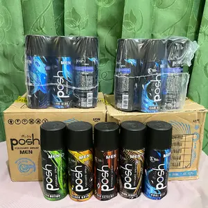 Paket Hemat 2pcs  Parvum Posh Men 150ml - Deodorant Pria RANDOM