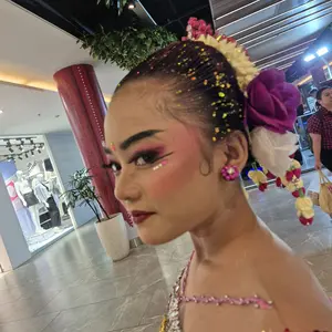 glitter gel rambut, glitter wajah, 35ml