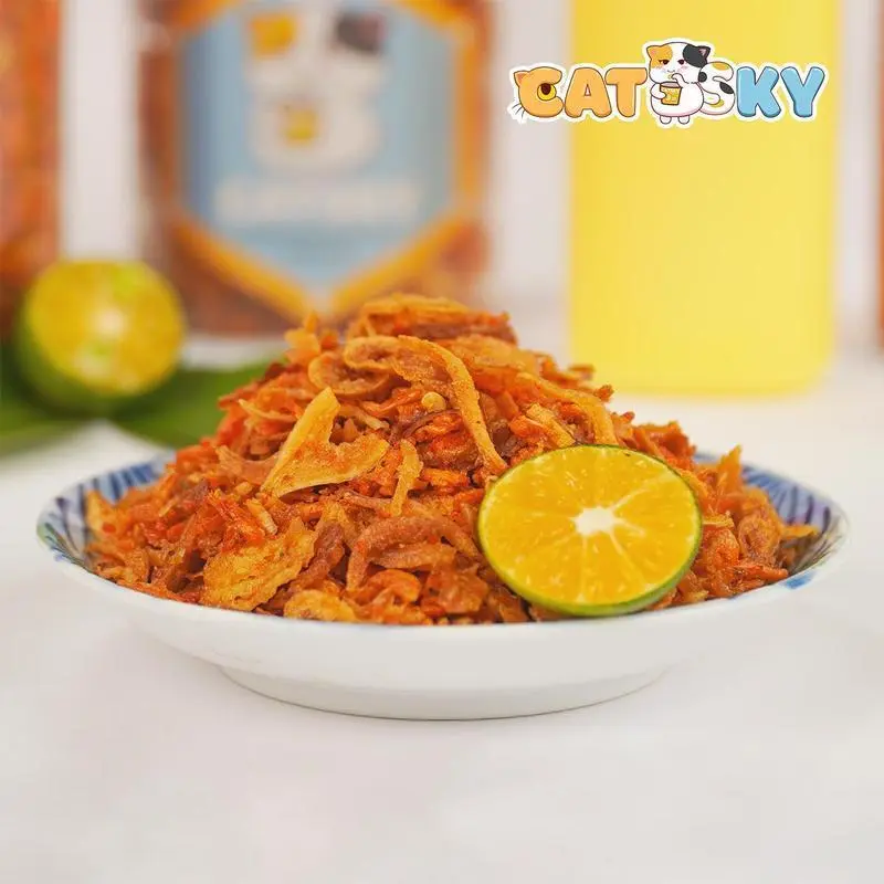 [Deal Live] Combo Đỡ Không Nổi - Bánh Tráng Phơi Sương - Catsky Food - Bơ Ruốc Tép Khô Hành Phi Hương Vị Đậm Đà, Bơ Trứng - Tặng 2 Bơ Xữa,  Đồ Ăn Vặt Snack Food Combobanh Trang 1