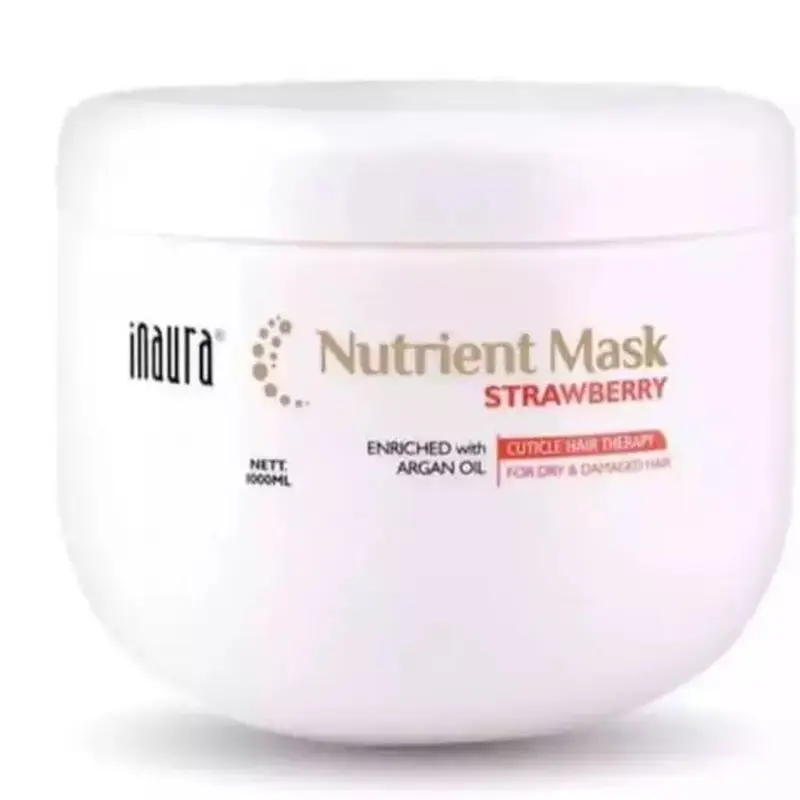 Inaura Nutrient Mask Cuticle hair therapy Series (Blueberry, Strawberry, Chocolate) 1000ml 2