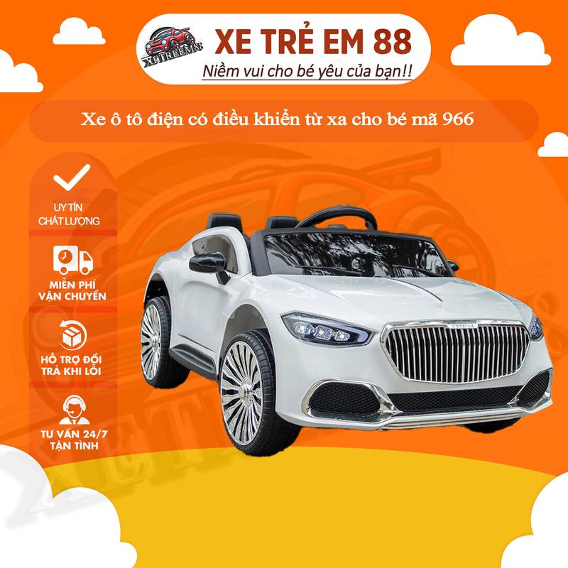 Xe ô tô điện có điều khiển từ xa cho bé mã 966 Đồ Chơi xeotodien diah xe  bé x edie ô tô  điện xe oto điện  cho bé ô tô điện  mini x eben
