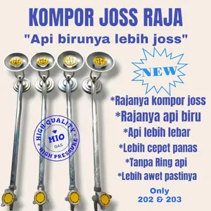 Kompor joss raja/king (rajanya kompor semawar) type 202,203 dan 768