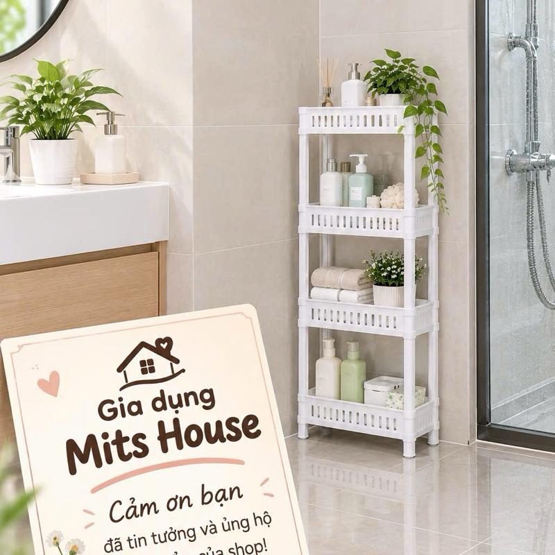 Tấm Phiếu Gia Dụng Mits House Sticker - Giấy Kraft Cứng Cao Cấp, In Sắc Nét 2 Mặt, Tiện Lợi Gửi Kèm Gói Hàng
