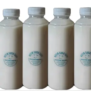 KRAMAT Kefir Susu Sapi kemasan botol 250 Ml Milk