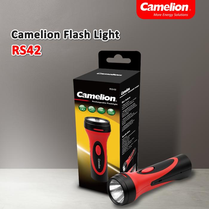 Gambar Camelion RS42 - Camelion Senter Rechargeable dari Camelion Indonesia Kota Administrasi Jakarta Barat Tokopedia