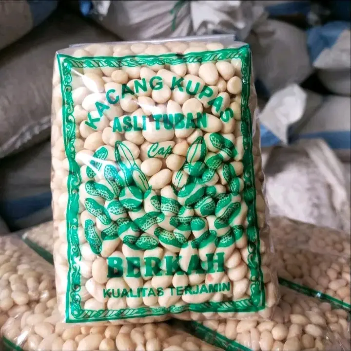 (1kg) KACANG KUPAS TUBAN ASLI KACANG BERUKURAN kecil BERKAH Food Mete 1