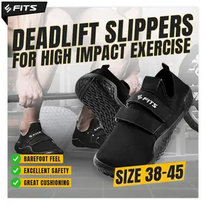 FITS Deadlift Slippers Weightlifting Shoes | Sepatu Gym Fitness
