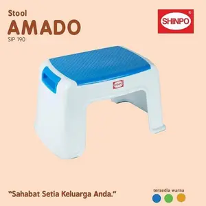 Terbaik SHINPO : BANGKU SEGI JENGKOK PLASTIK AMADO SIP 190 Terimakasih