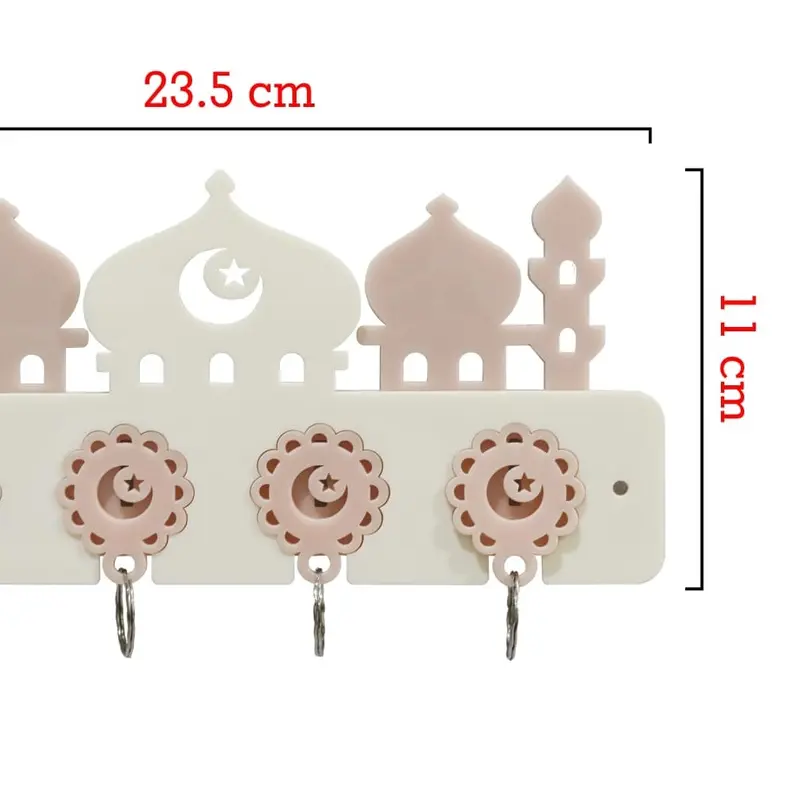 Rak Gantungan Kunci Set Sama Gantungan Motif MASJID A841 3