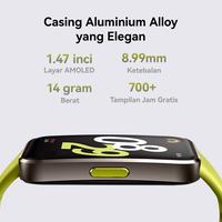 Gambar [BEST SELLING] HUAWEI Band 10 Smartband | Sleek Aluminum Alloy Case | Pro-Level Sleep Analysis | Emotional Wellbeing Assistant dari Huawei Indonesia Kota Tangerang 4 Tokopedia