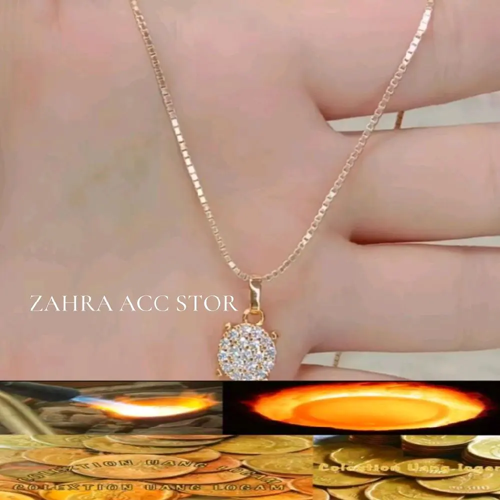 KALUNG KOIN MOTIF LIONTIN