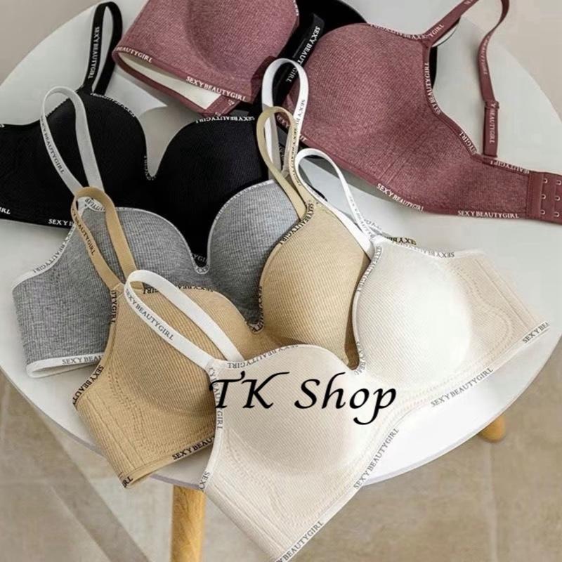   TK502  COMBO & LẺ 5cm&3cm  Áo Bra nữ su mút dày 5cm & 3cm không gọng + tất chân Women Bra Nữ 