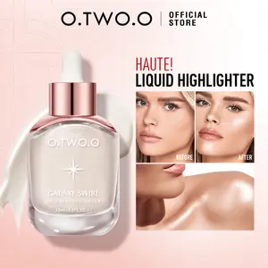 【LIVE】O.TWO.O Haute Galaxy Swirl Liquid Highlighter Silky and blends seamlessly with skin Hydrating and light Instant glow skin