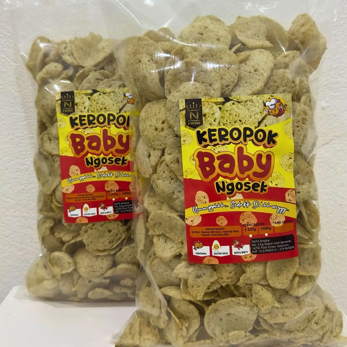 original | keropok segera baby ngosek