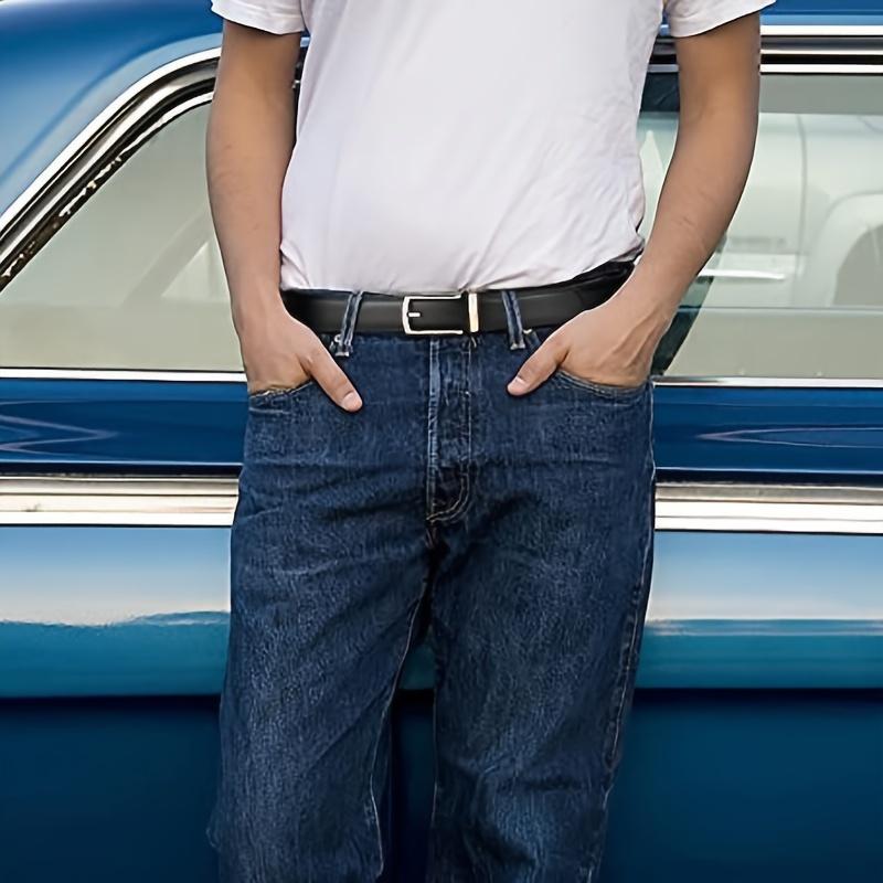 1pcs Men's Formal Style Belt, Automatic Buckle Belt, All-match, For Husband Men Loved Ones Daily Life Formal Occasions 3