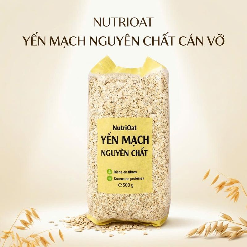 Yến mạch Hafer cán vỡ 1kg