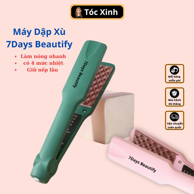  Máy dập xù Tóc Xinh 99 Dập Phồng Chân Tóc Răng Vuông 4 Mức Nhiệt DX-02 