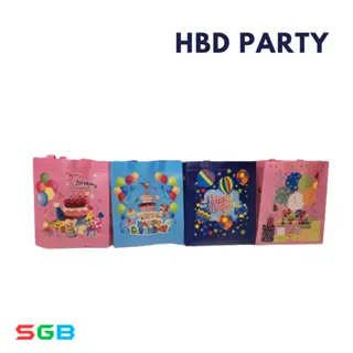 1 Lusin ( isi 12 pcs ) Tas Spunbond Laminasi 25X35X10 Lipat Samping & standing / Tas Serba Guna 4