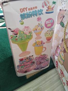 Product Review of 【Hadiah untuk Anak-Anak Selama Ramadhan】Bahan Gooka Es Krim Diy Lem Krim Mainan Anak Perempuan Set Guka Cangkir Es Krim Simulasi Hadiah Kerajinan Plastik from A**a S**a 0
