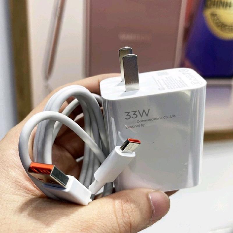 Bộ Sạc Nhanh công suất 33W, MDY-11-EZ, Cáp sạc Type - C - Hàng Zin máy Phụ Kiện