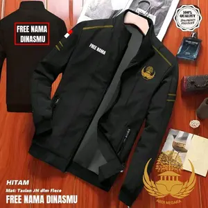 JAKET KORPRI ASN PNS FREE NAMA DAN CUSTOM DESAIN BELAKANG READY SIZE M L XL XXL XXXL