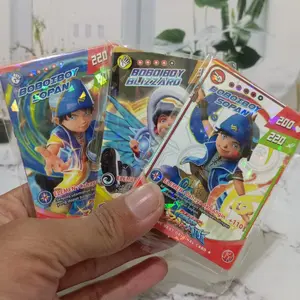 kartu koleksi boboiboy full hologram 1 pack isi 12 lembar