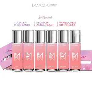 FEMALE (ISI 6 PARFUM) LAMOZA EXCLUSIVE FEMALE 30 Ml Perfume Wanita Lembut Tahan Wanginya Bunga Soft Manis
