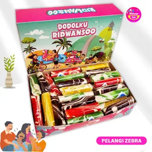 Dodol Garut Pellangi xebberra Warna Warni uk 1 Kg