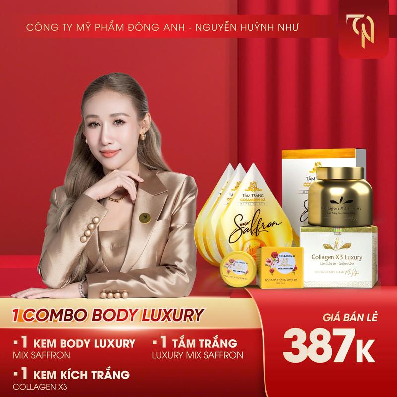 COMBO KEM DƯỠNG DA BODY 3 SẢN PHẨM - KEM DƯỠNG DA BODY + KEM NÂNG TONE + KEM TẮM TRẮNG - MỸ PHẨM ĐÔNG ANH