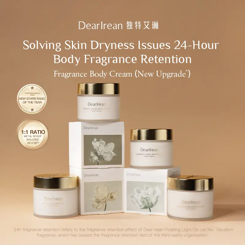 【SG Ready Stock】Dearlrean Body Cold Cream Moisturizing Moisturizing Four Seasons Fragrance Body Body Lotion Refreshing Non-Greasy